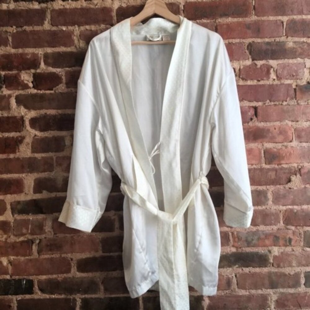 Victoria's Secret Gold Label Short Robe One Size Vintage
